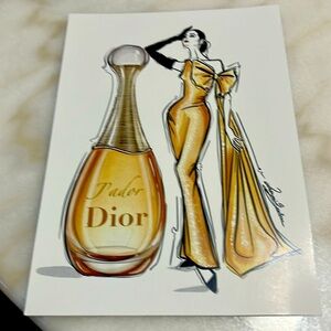 Postcard sketch from artist Francesca Lazarri